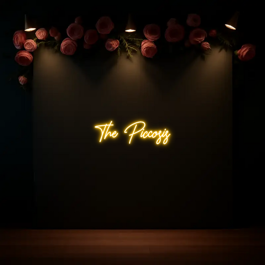 CREATE YOUR OWN WEDDING NEON SIGN The Piccosis