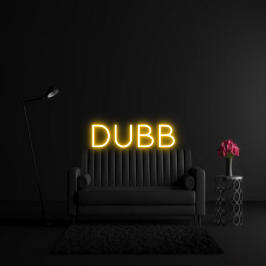 CREATE YOUR OWN WEDDING NEON SIGN DUBB