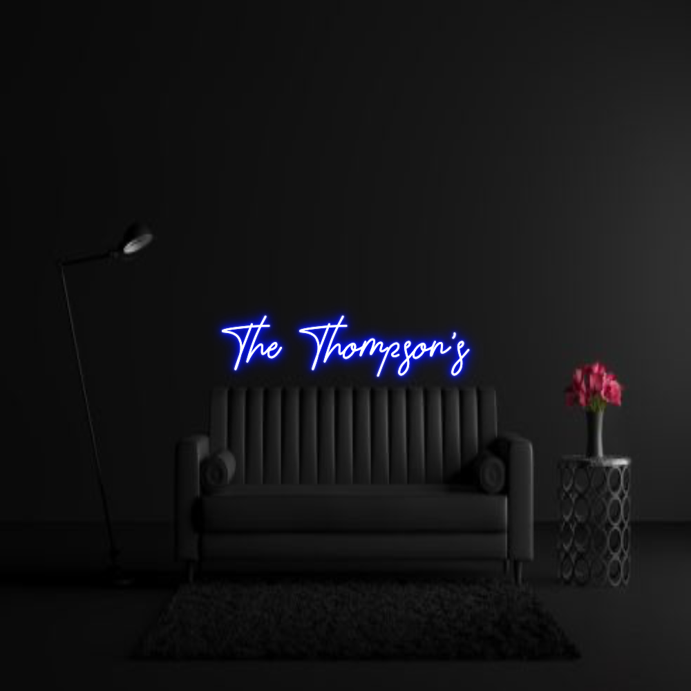 CREATE YOUR OWN WEDDING NEON SIGN The Thompson’s