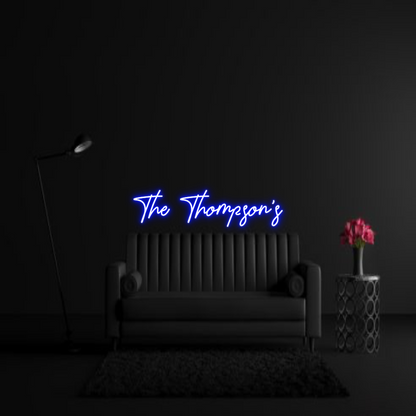 CREATE YOUR OWN WEDDING NEON SIGN The Thompson’s