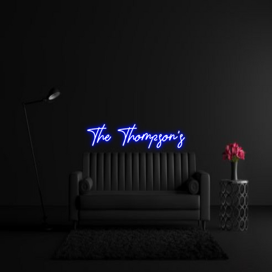 CREATE YOUR OWN WEDDING NEON SIGN The Thompson’s