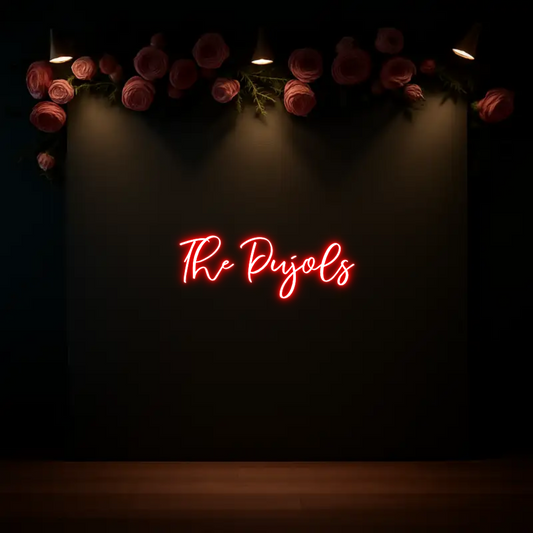 CREATE YOUR OWN WEDDING NEON SIGN The Pujols