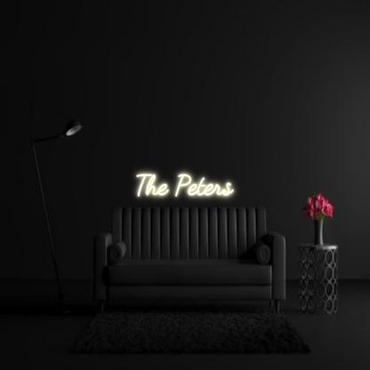 CREATE YOUR OWN WEDDING NEON SIGN The Peters
