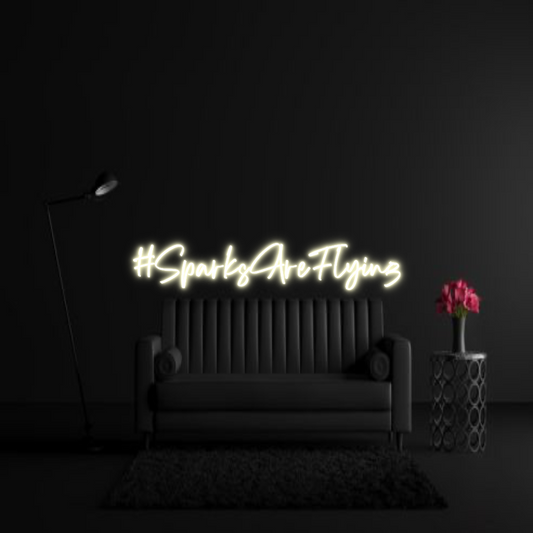 CREATE YOUR OWN WEDDING NEON SIGN #SparksAreFly...