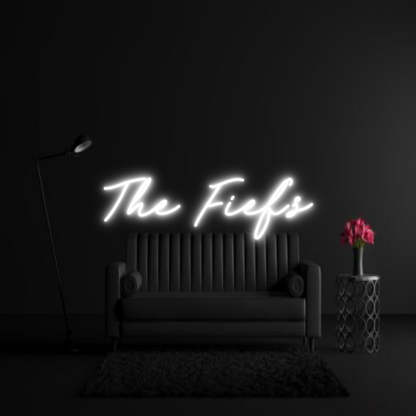 CREATE YOUR OWN WEDDING NEON SIGN The Fief’s