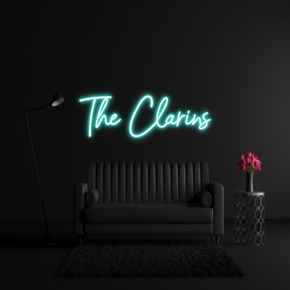 CREATE YOUR OWN WEDDING NEON SIGN The Clarins