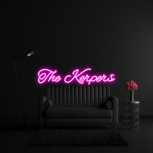 CREATE YOUR OWN WEDDING NEON SIGN The Kerpers