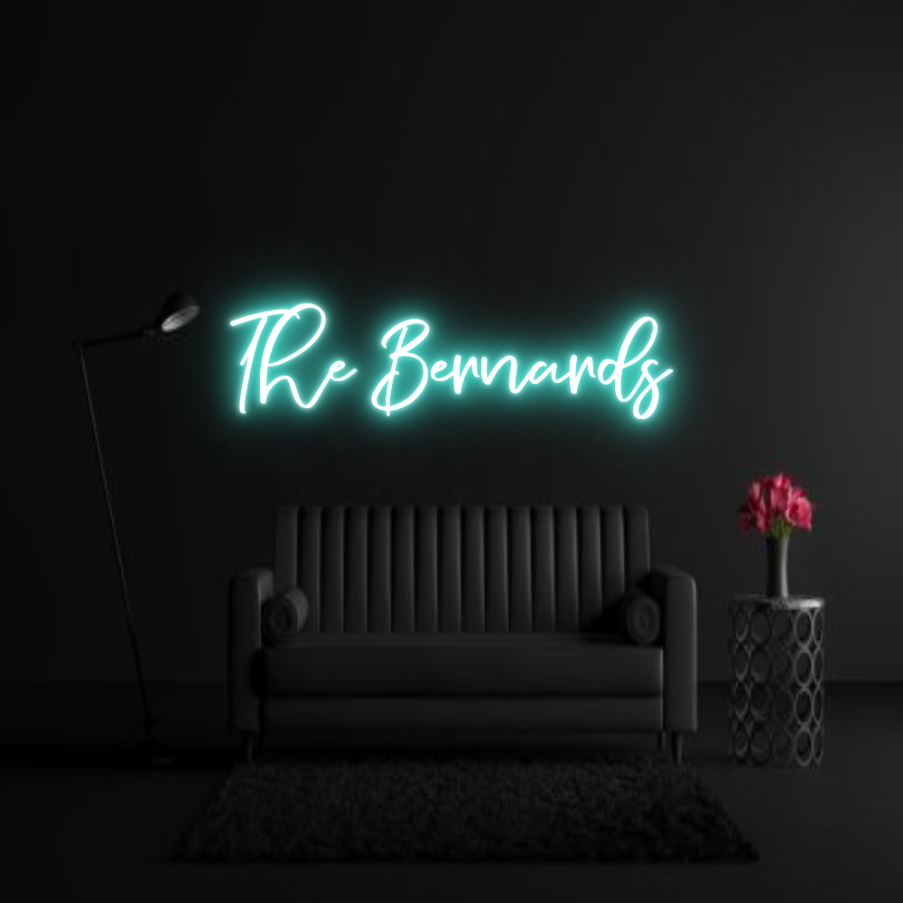 CREATE YOUR OWN WEDDING NEON SIGN The Bernards
