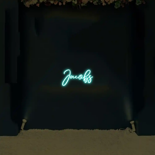 CREATE YOUR OWN WEDDING NEON SIGN Jacobs