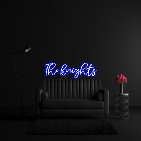 CREATE YOUR OWN WEDDING NEON SIGN The knights