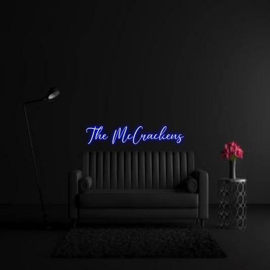 CREATE YOUR OWN WEDDING NEON SIGN The McCrackens