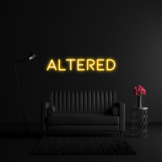 CREATE YOUR OWN WEDDING NEON SIGN Altered