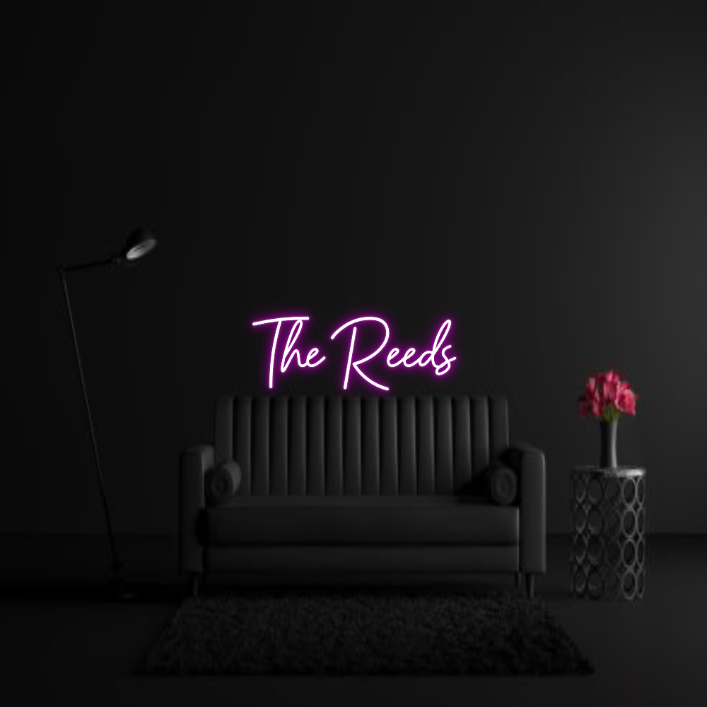 CREATE YOUR OWN WEDDING NEON SIGN The Reeds