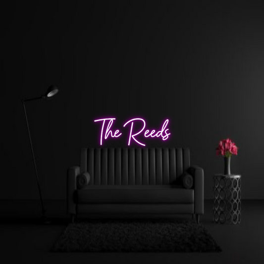 CREATE YOUR OWN WEDDING NEON SIGN The Reeds