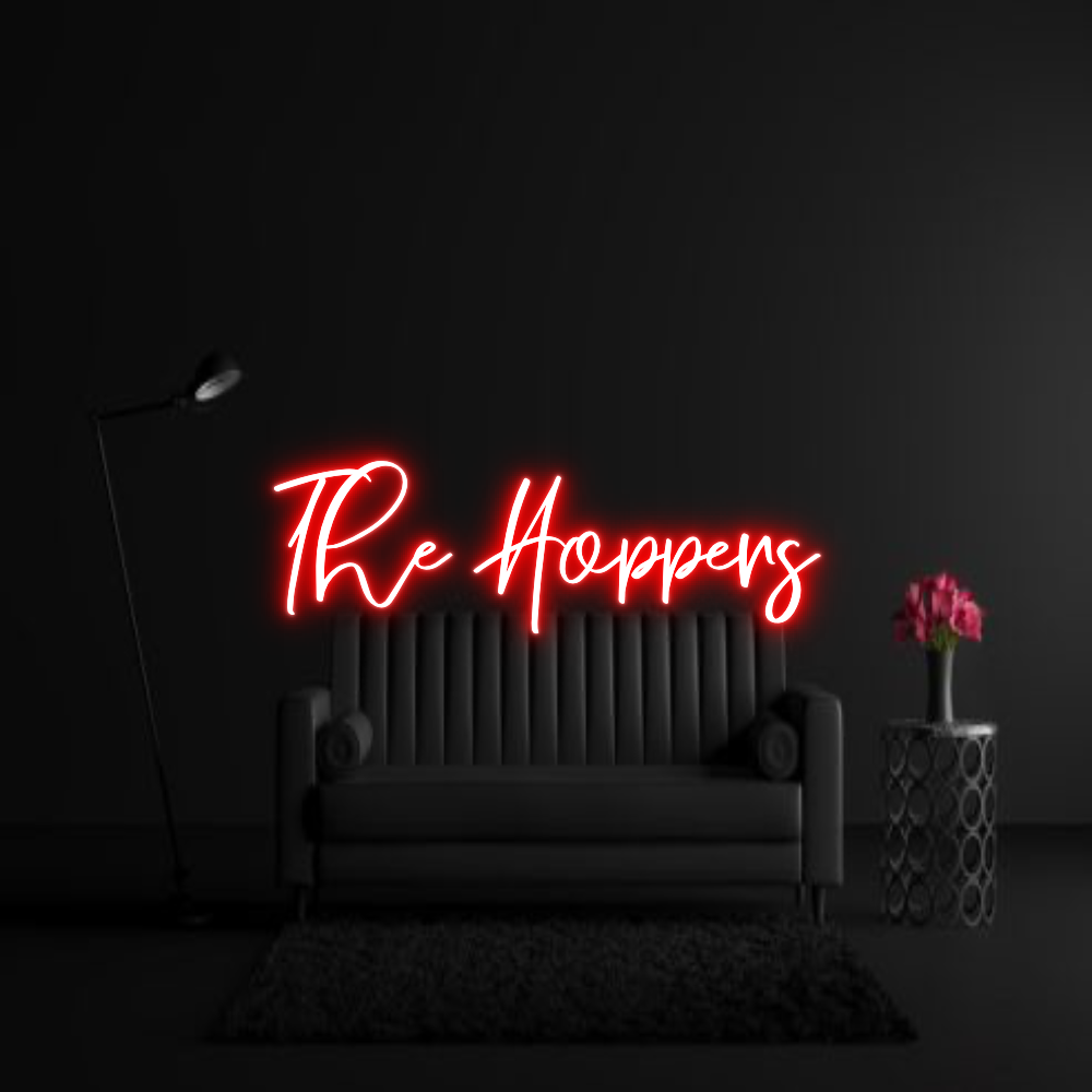 CREATE YOUR OWN WEDDING NEON SIGN The Hoppers