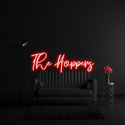CREATE YOUR OWN WEDDING NEON SIGN The Hoppers
