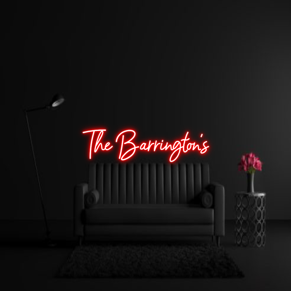 CREATE YOUR OWN WEDDING NEON SIGN The Barringto...