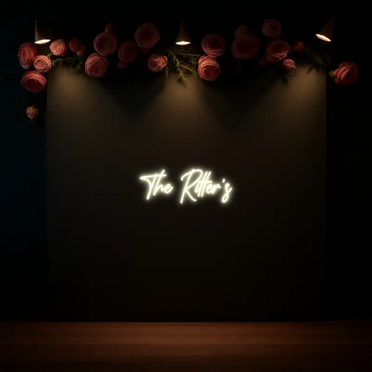 CREATE YOUR OWN WEDDING NEON SIGN The Ritter’s