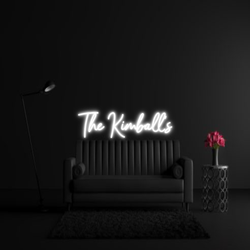 CREATE YOUR OWN WEDDING NEON SIGN The Kimball’s