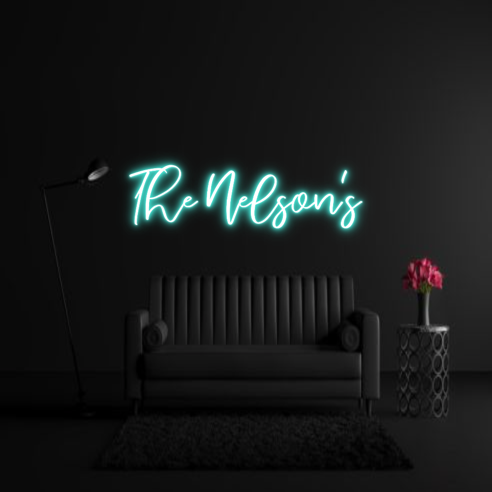 CREATE YOUR OWN WEDDING NEON SIGN The Nelson's