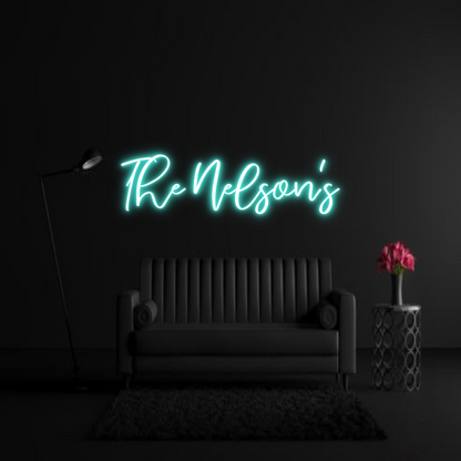CREATE YOUR OWN WEDDING NEON SIGN The Nelson's