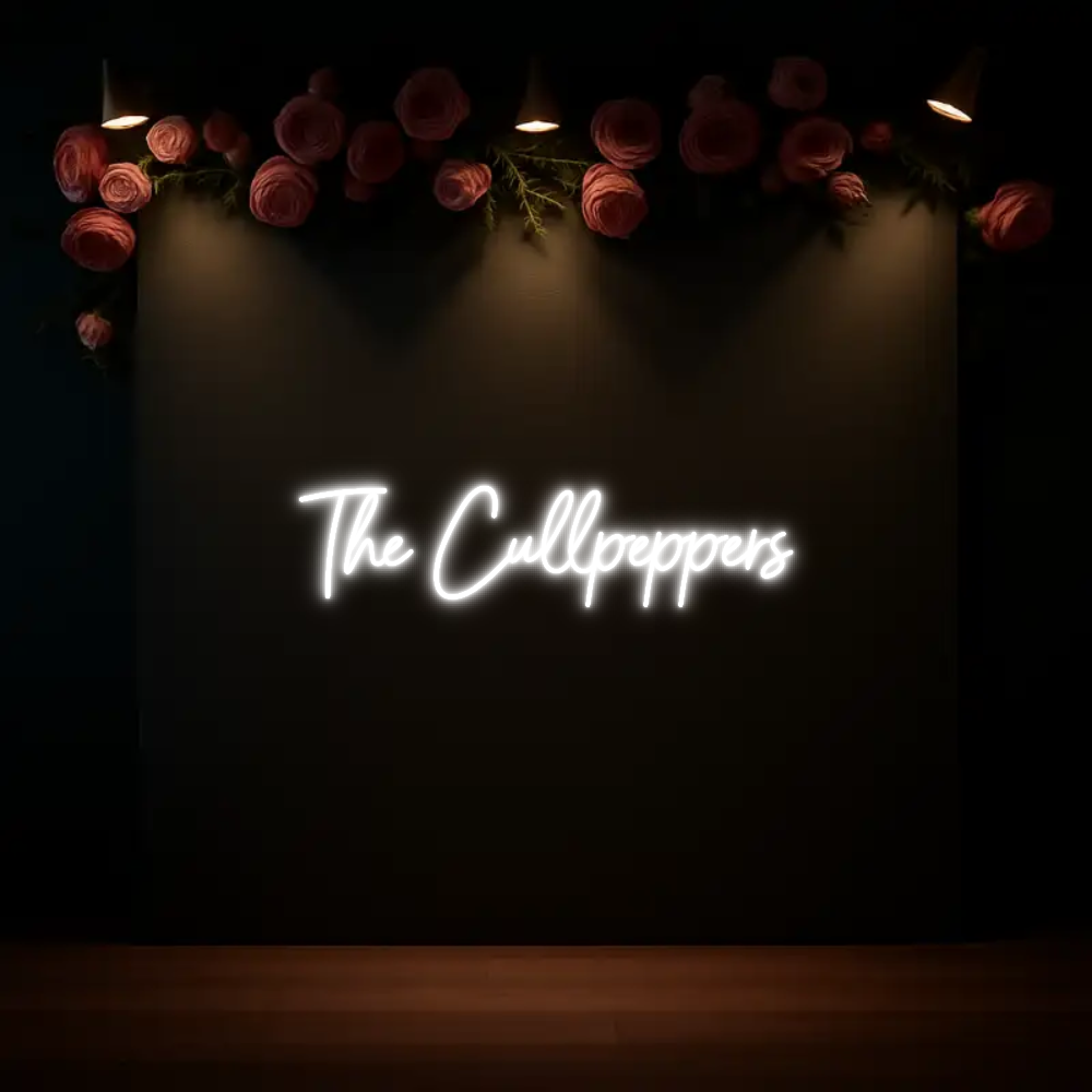 CREATE YOUR OWN WEDDING NEON SIGN The Cullpeppers