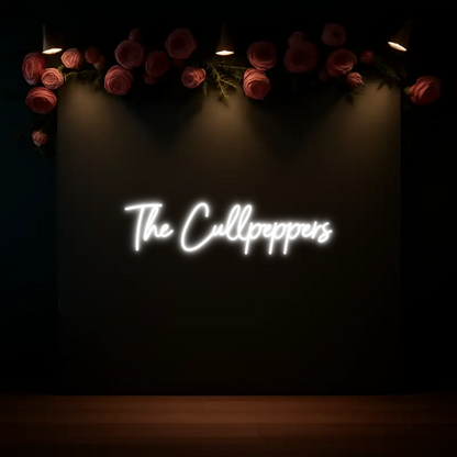 CREATE YOUR OWN WEDDING NEON SIGN The Cullpeppers