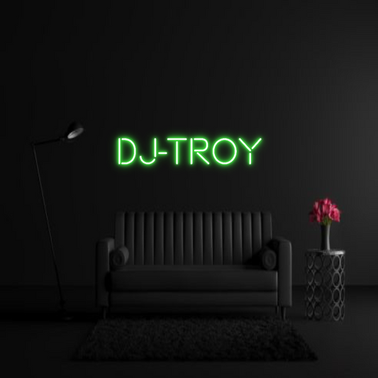 CREATE YOUR OWN WEDDING NEON SIGN DJ-Troy