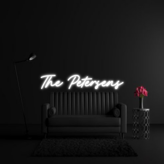 CREATE YOUR OWN WEDDING NEON SIGN The Petersens