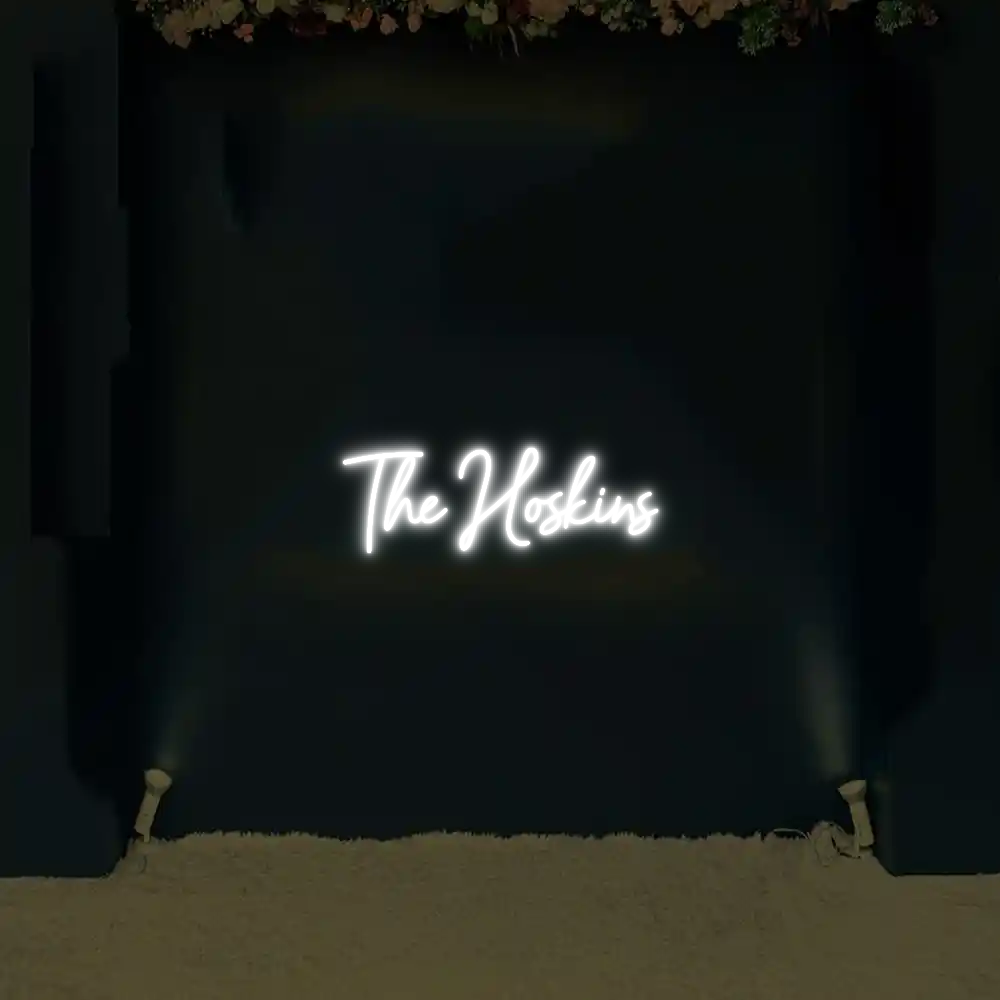 CREATE YOUR OWN WEDDING NEON SIGN The Hoskins