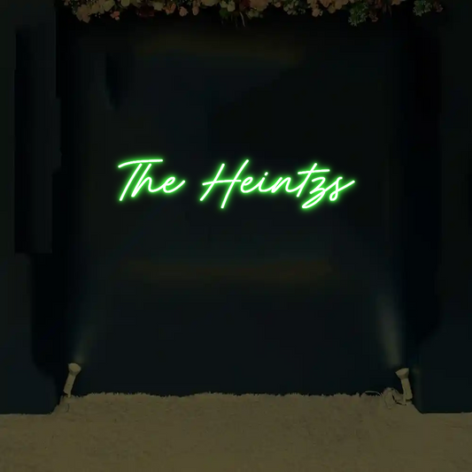 CREATE YOUR OWN WEDDING NEON SIGN The Heintzs