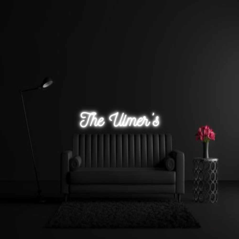 CREATE YOUR OWN WEDDING NEON SIGN The Ulmer’s