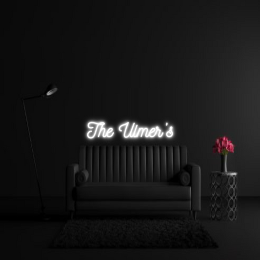 CREATE YOUR OWN WEDDING NEON SIGN The Ulmer’s