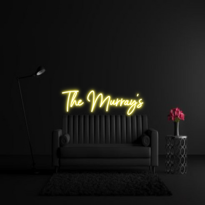 CREATE YOUR OWN WEDDING NEON SIGN The Murray’s
