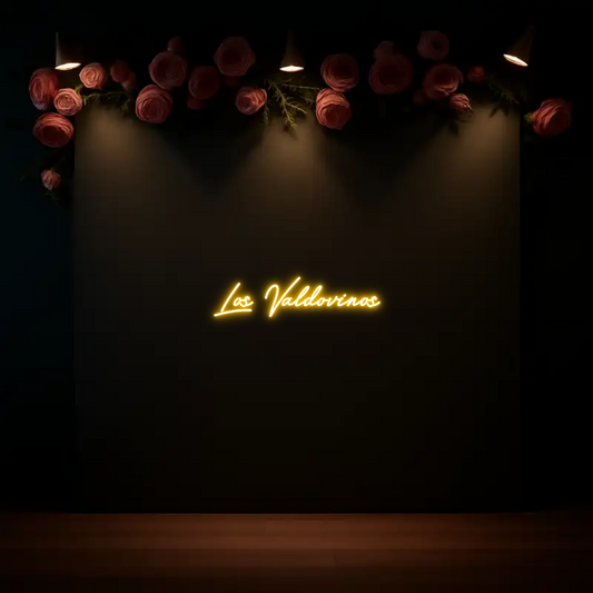 CREATE YOUR OWN WEDDING NEON SIGN Los Valdovinos