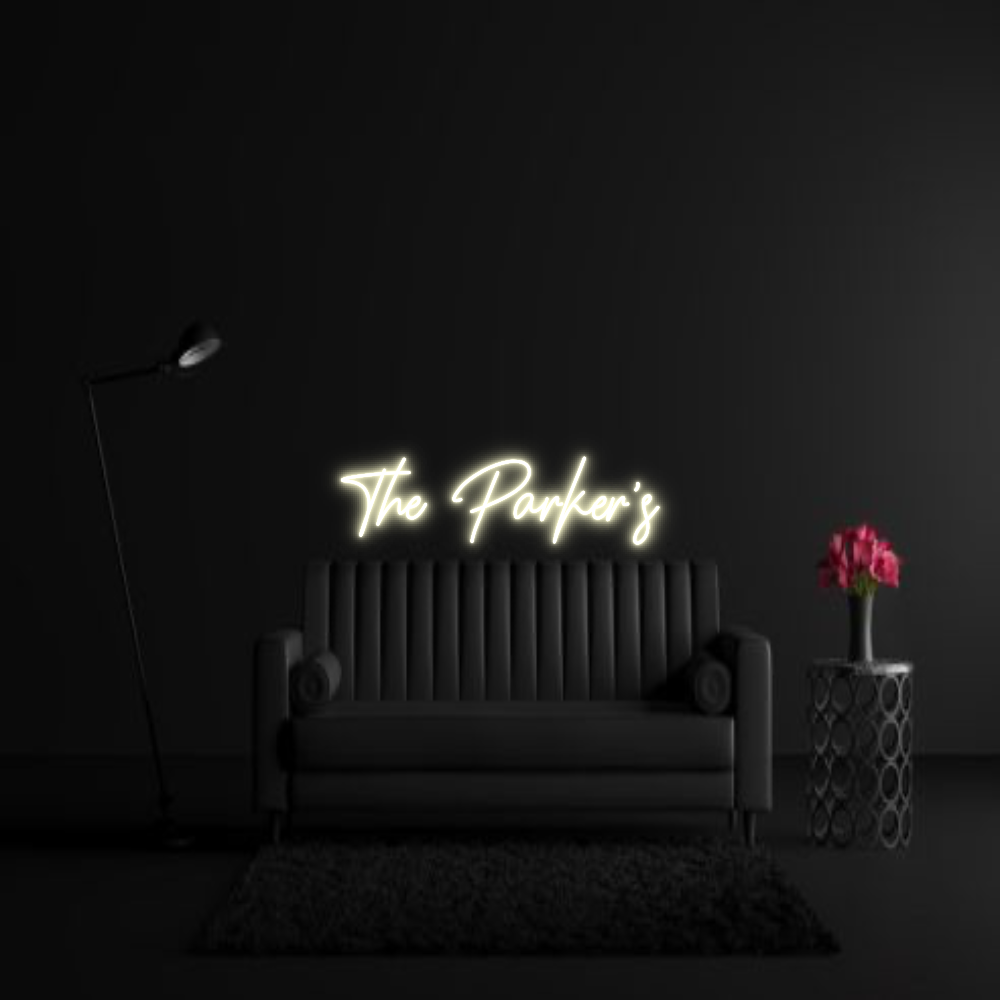 CREATE YOUR OWN WEDDING NEON SIGN The Parker’s
