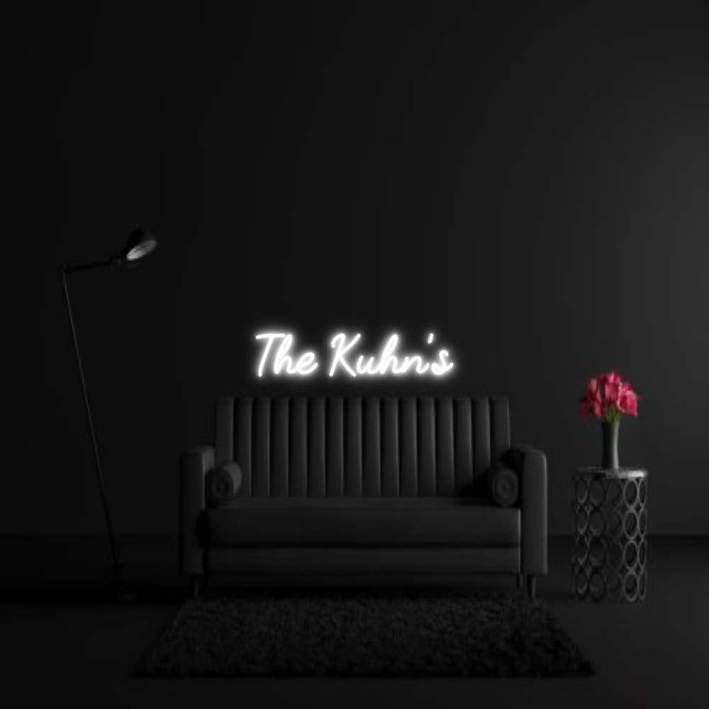 CREATE YOUR OWN WEDDING NEON SIGN The Kuhn’s