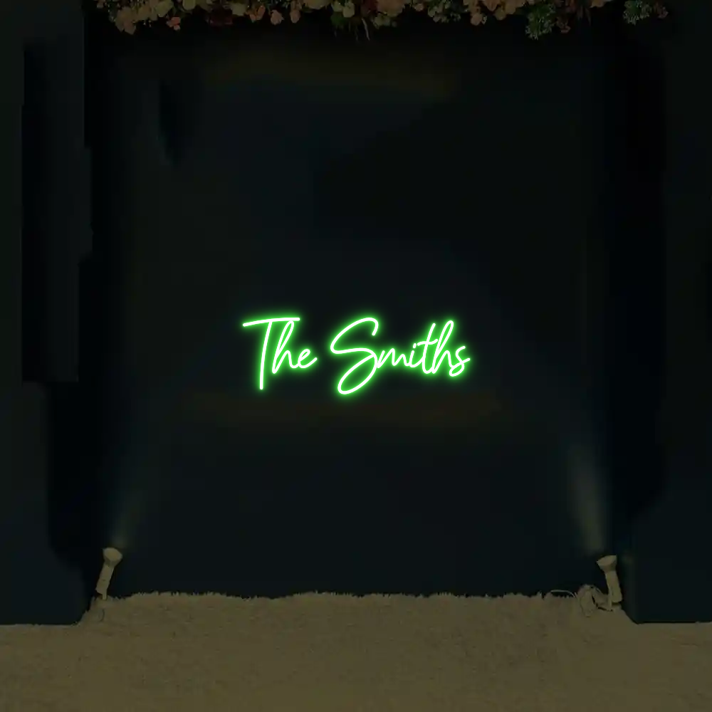 CREATE YOUR OWN WEDDING NEON SIGN The Smiths