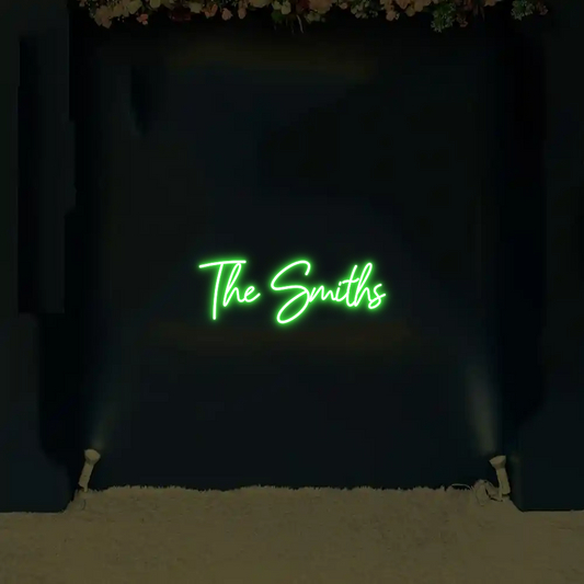 CREATE YOUR OWN WEDDING NEON SIGN The Smiths