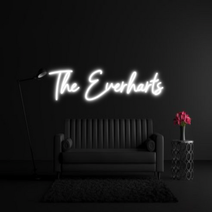 CREATE YOUR OWN WEDDING NEON SIGN The Everharts