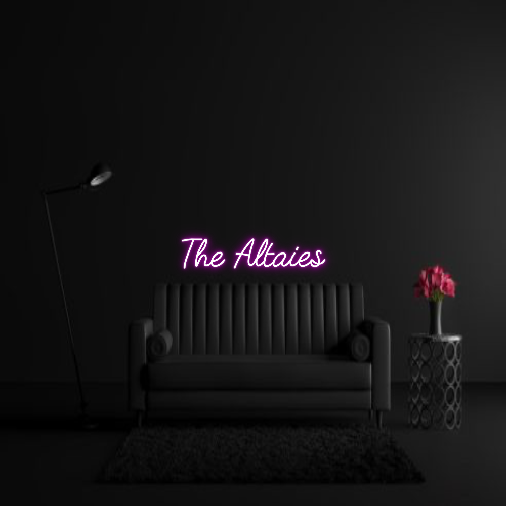 CREATE YOUR OWN WEDDING NEON SIGN The Altaies