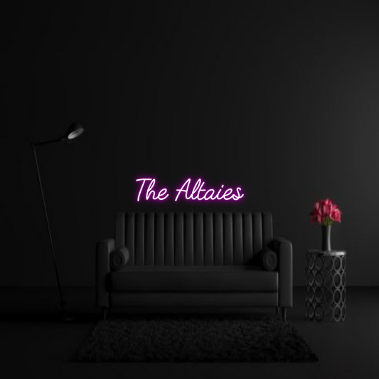 CREATE YOUR OWN WEDDING NEON SIGN The Altaies