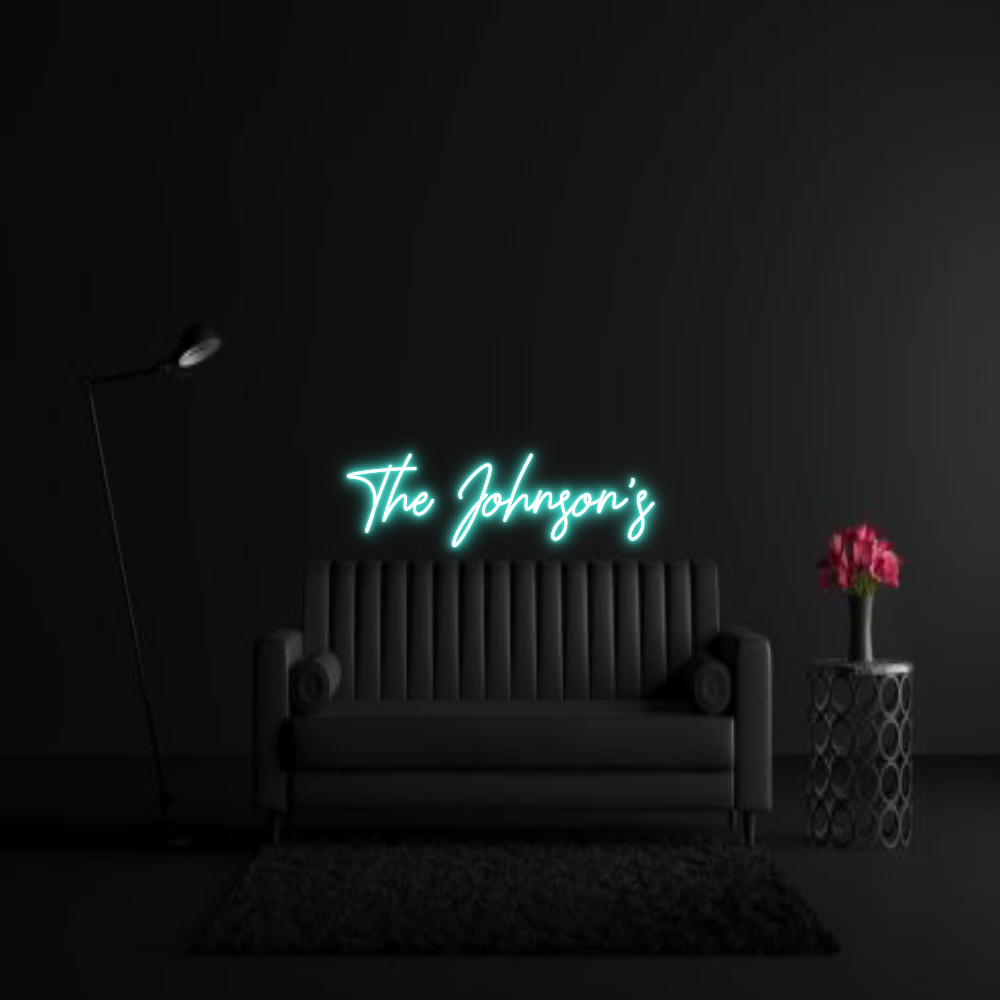 CREATE YOUR OWN WEDDING NEON SIGN The Johnson’s