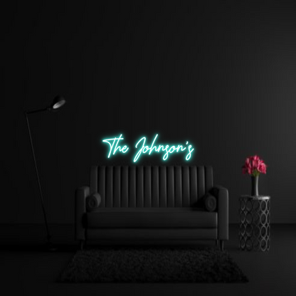 CREATE YOUR OWN WEDDING NEON SIGN The Johnson’s