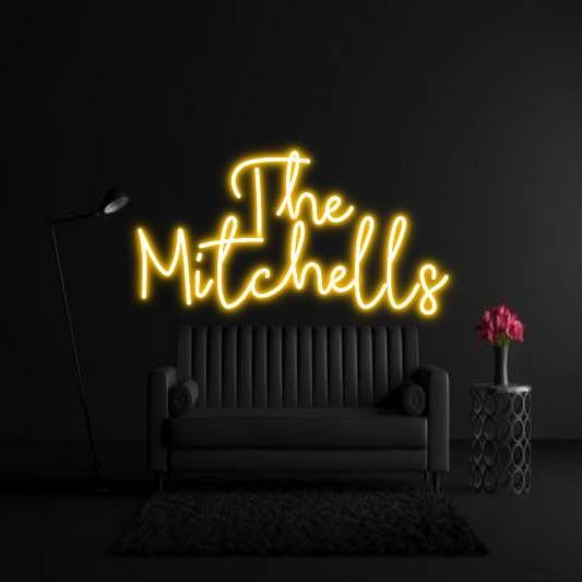 CREATE YOUR OWN WEDDING NEON SIGN The
Mitchells