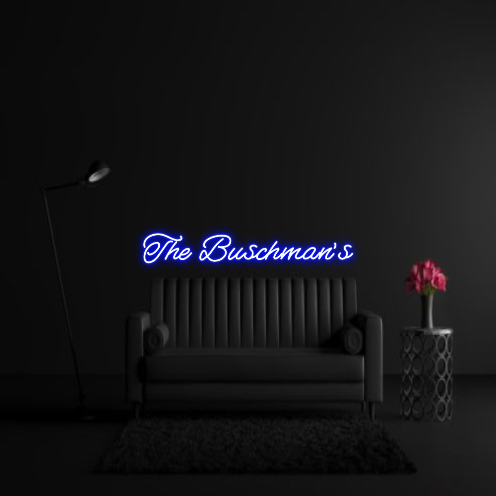 CREATE YOUR OWN WEDDING NEON SIGN The Buschman’s