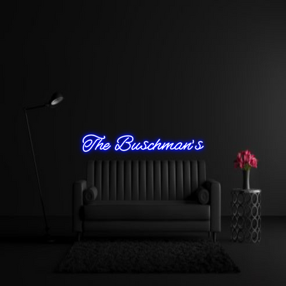 CREATE YOUR OWN WEDDING NEON SIGN The Buschman’s