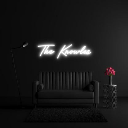 CREATE YOUR OWN WEDDING NEON SIGN The Knowles