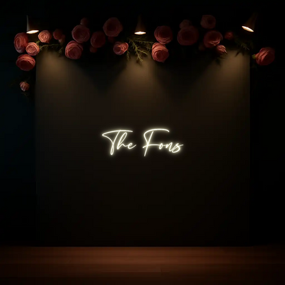 CREATE YOUR OWN WEDDING NEON SIGN The Fons