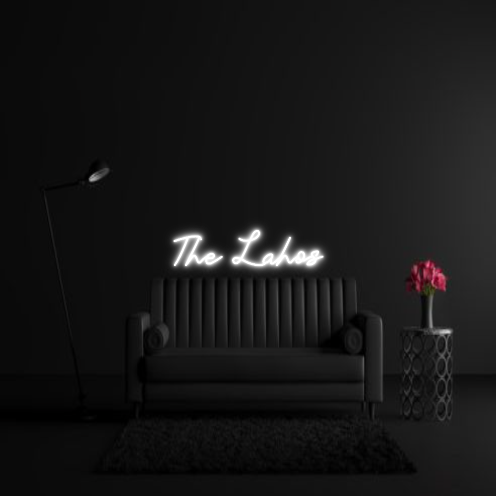 CREATE YOUR OWN WEDDING NEON SIGN The Lahos